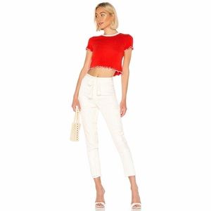 Lovers + Friends Clarissa Belted Cargo Skinny Pant